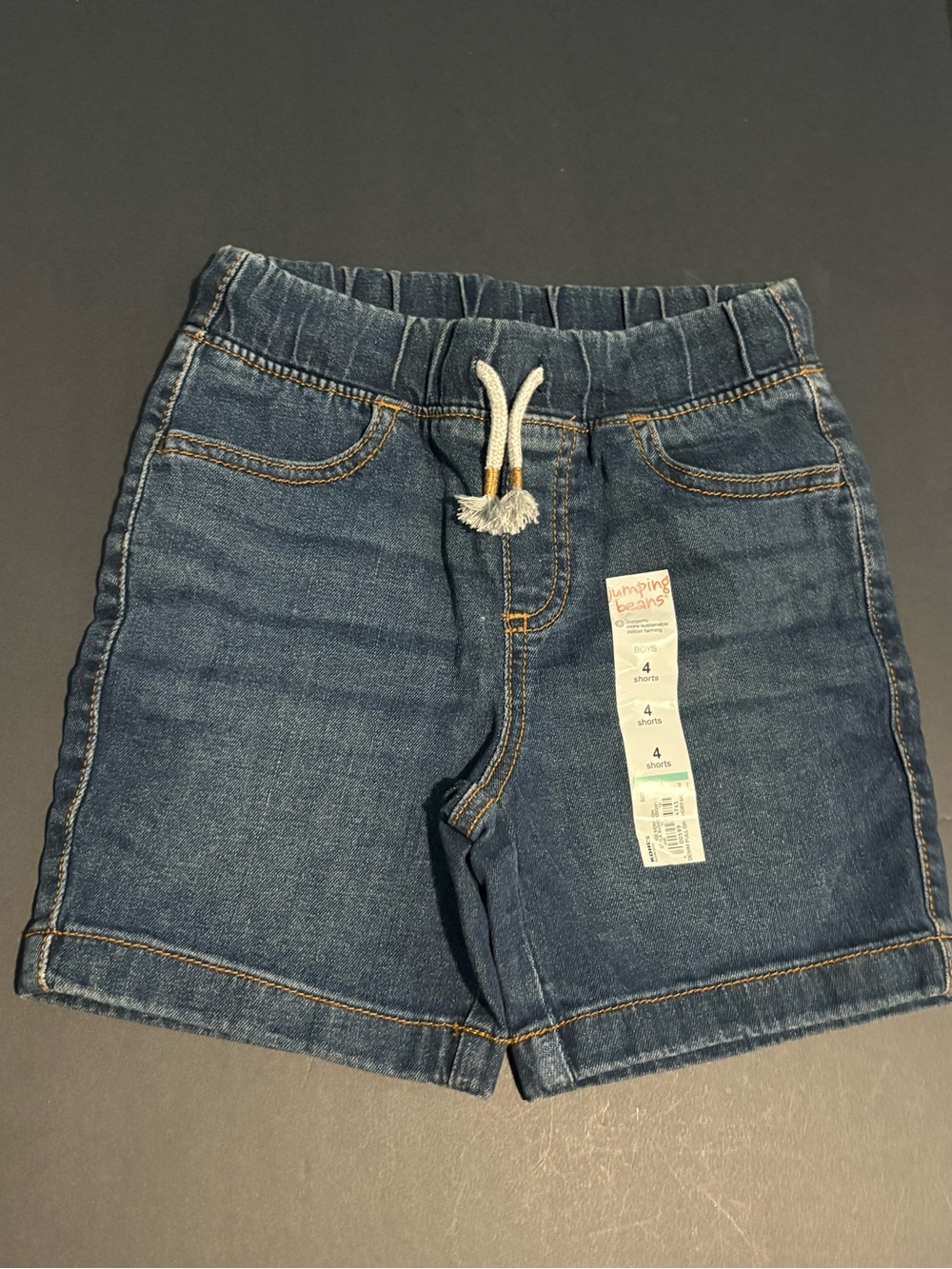 Jumping Beans Blue Denim Boys Shorts
